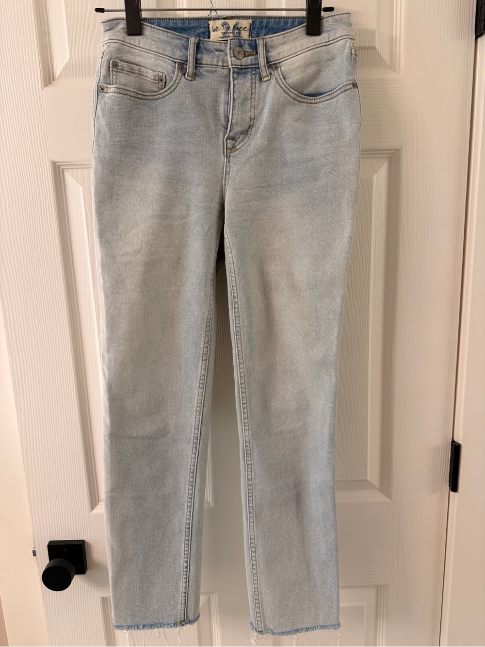 Free People CRVY Light Wash Women's Skinny Jeans